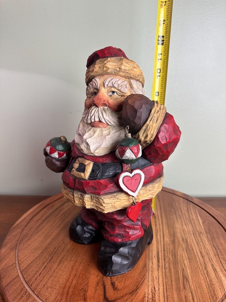 Craig Kirkwood Laramie WY Santa Figurine 12