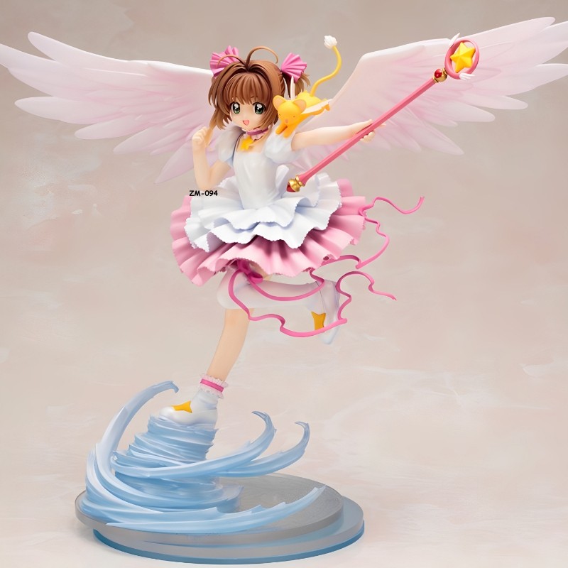 New Anime Card Captor Kinomoto Sakura Pvc Figure Collectible Toy Gift Boxed 