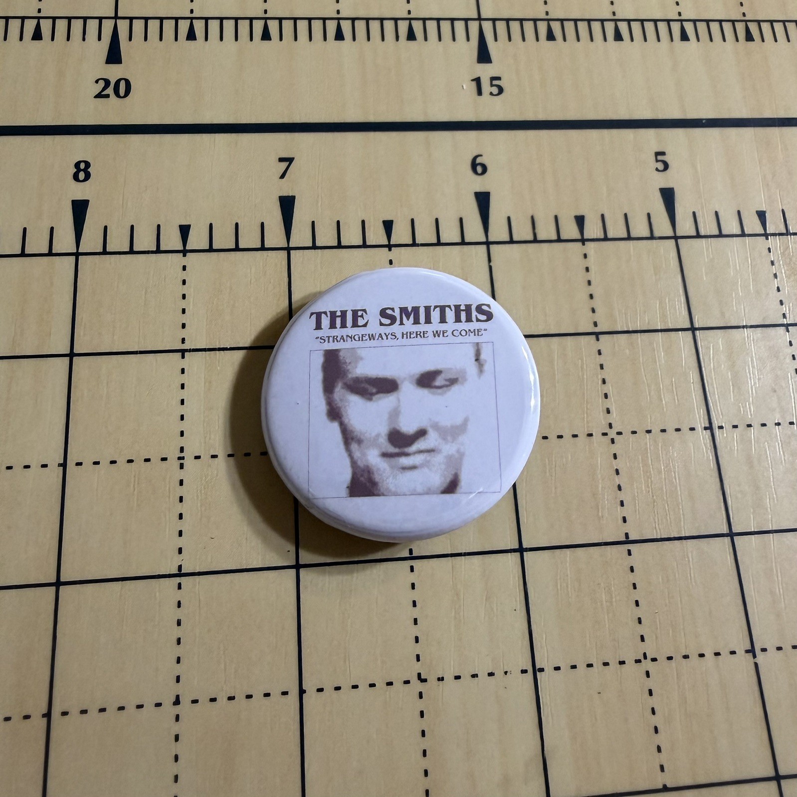 The Smiths - 1.25” Button Pin | Strangeways Here We Come | Morrissey | Pinback