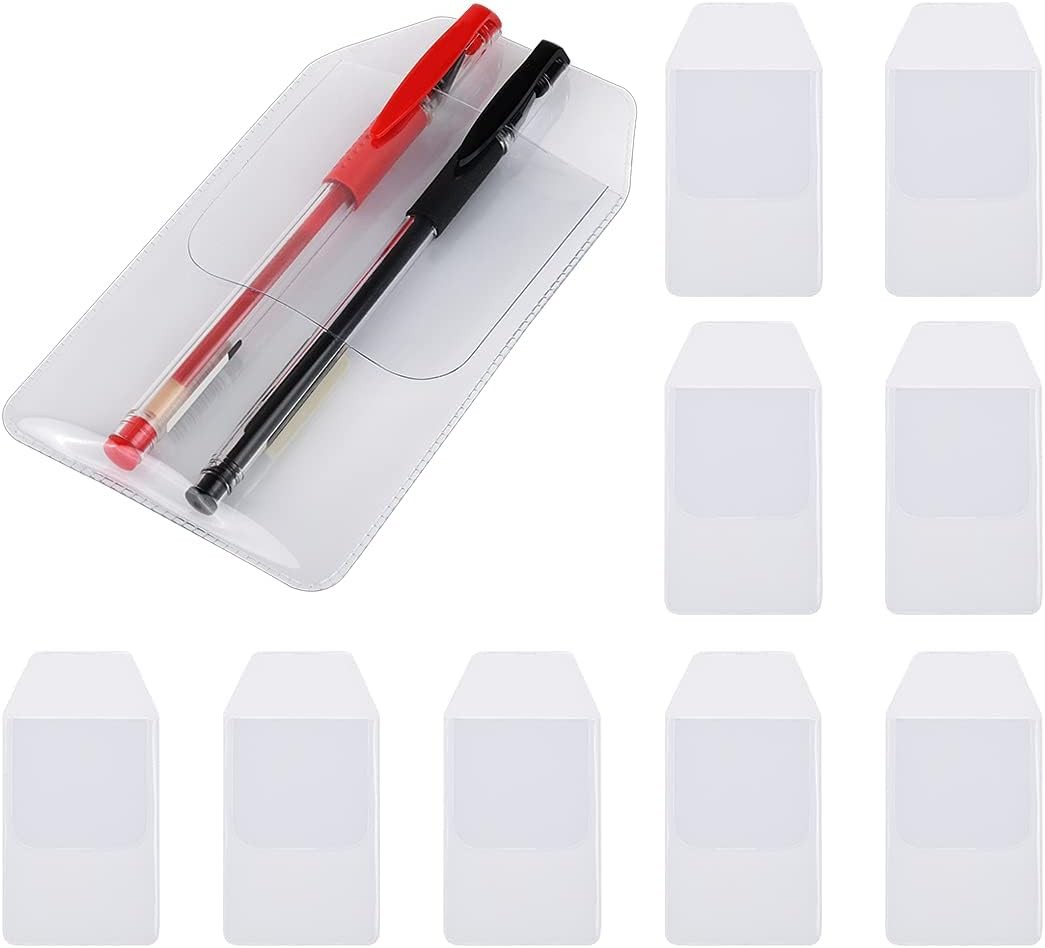 DS DISTINCTIVE STYLE 10Pcs Pocket Protectors for Men Shirts