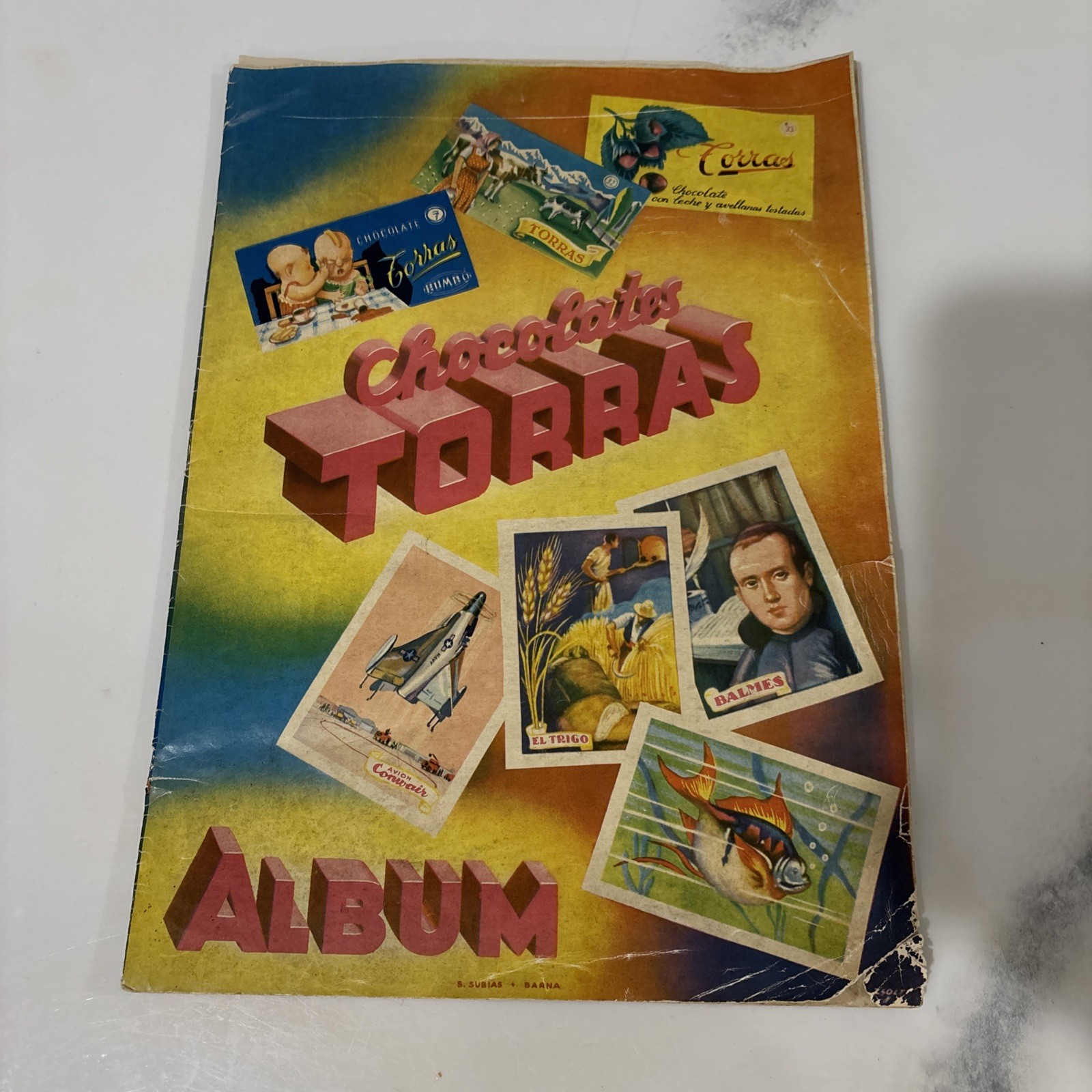 Extremely Rare Full Album Spanish Chocolate’s Torras Over 100 Cards