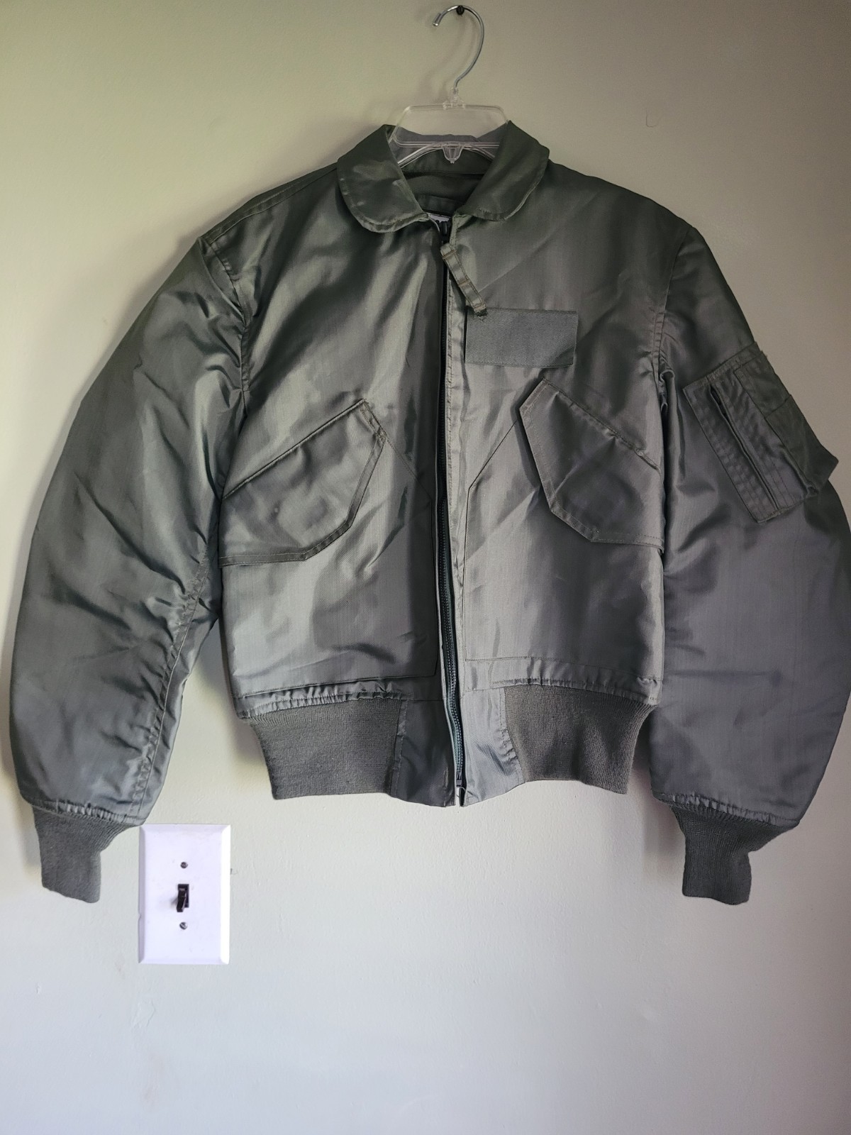 MINT Deadstock USGI CWU- 36/P Nomex Flight Jacket -Valley Apparel Small 34-36