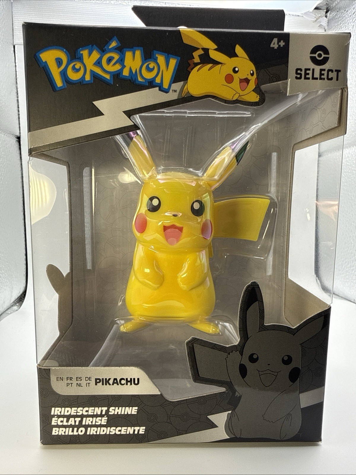 Pokémon Select Series 2 Iridescent Shine Pikachu Figure New Jazwares PKW4214