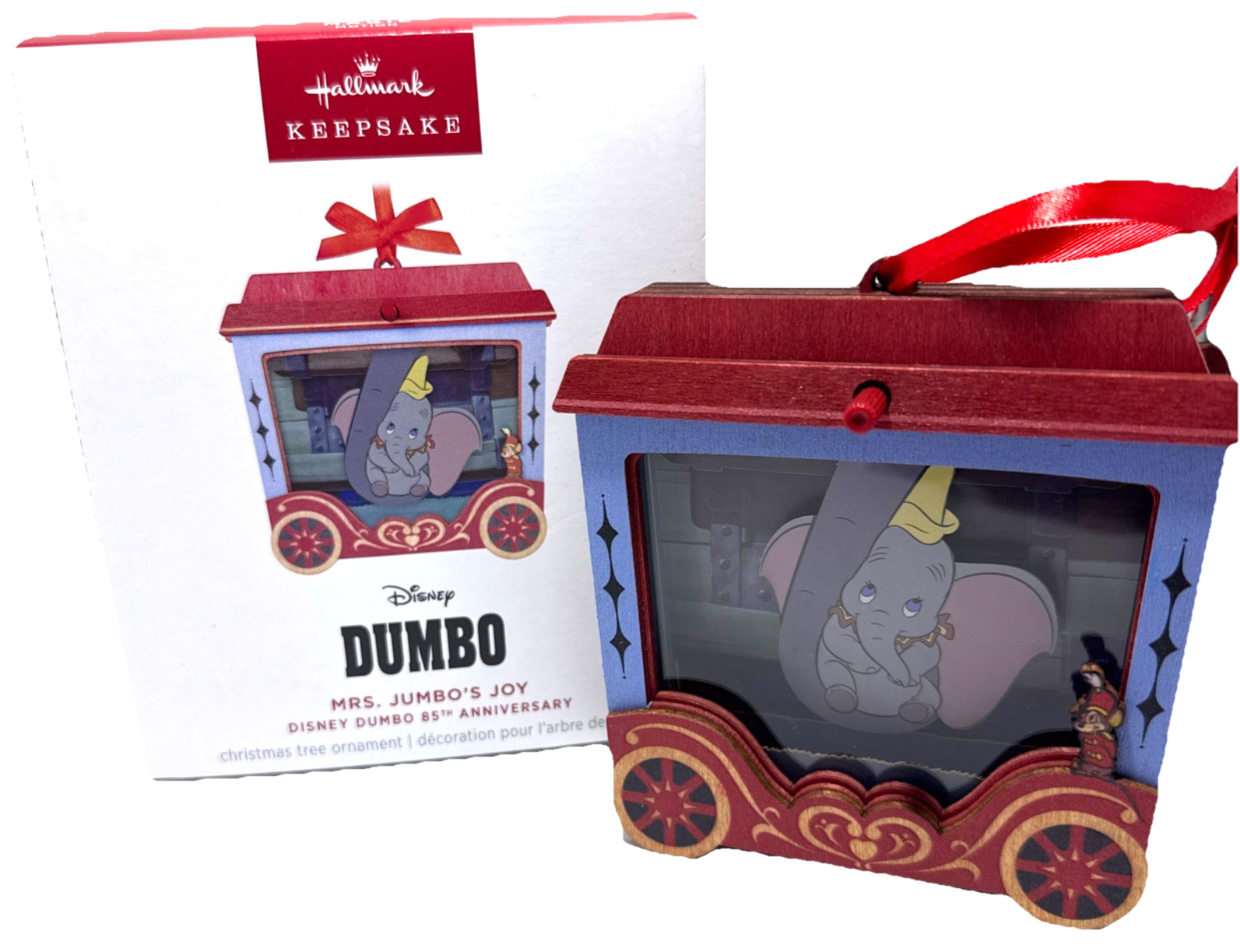 2026 Hallmark Ornament Mrs. Jumbo\'s Joy Disney Dumbo 85th Anniversary Christmas