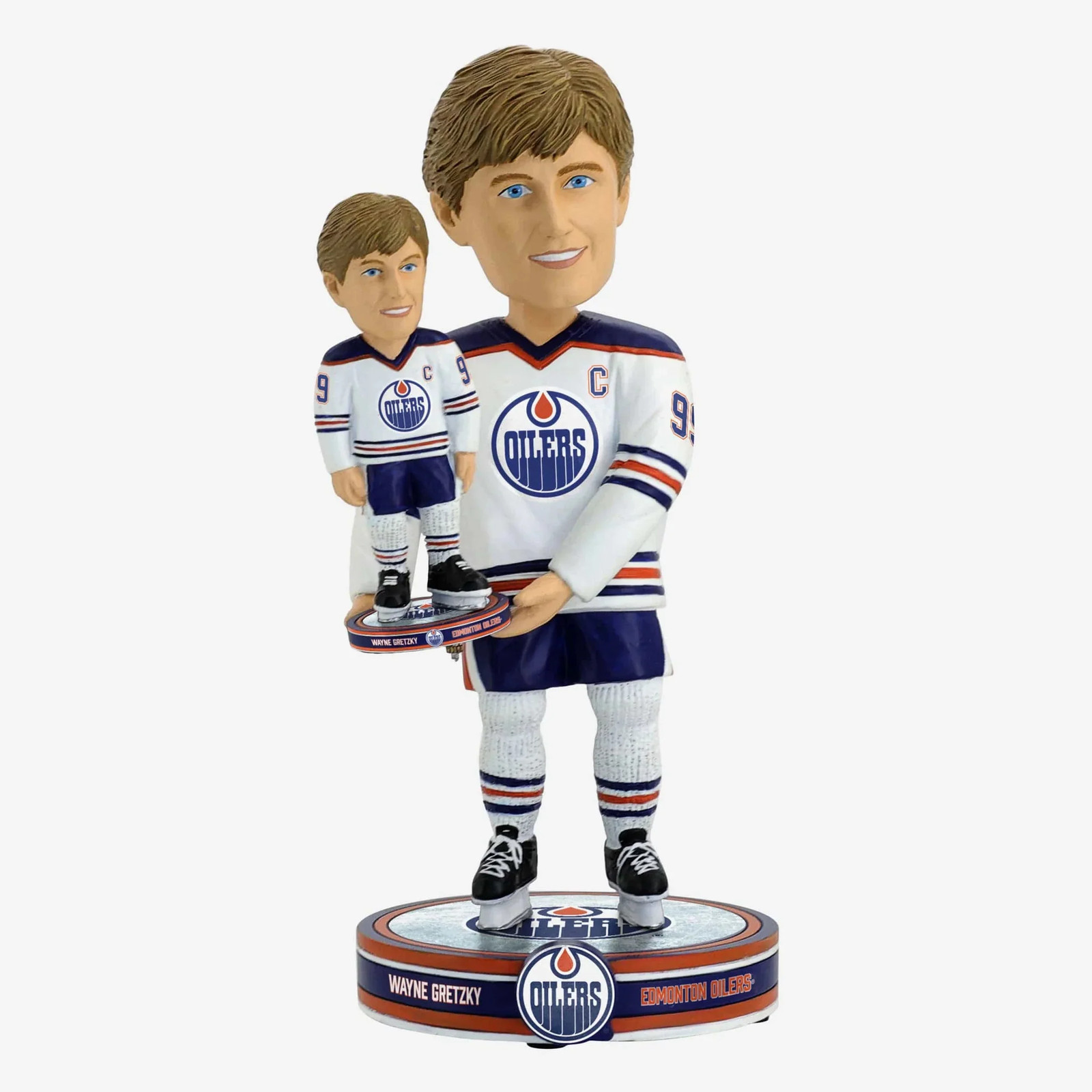 Wayne Gretzky Edmonton Oilers Bobble Dubblz Bobblehead NHL Hockey