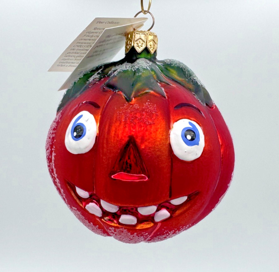 Vintage 1998 Christopher Radko Junior Jack Halloween Ornament  3 1/2\