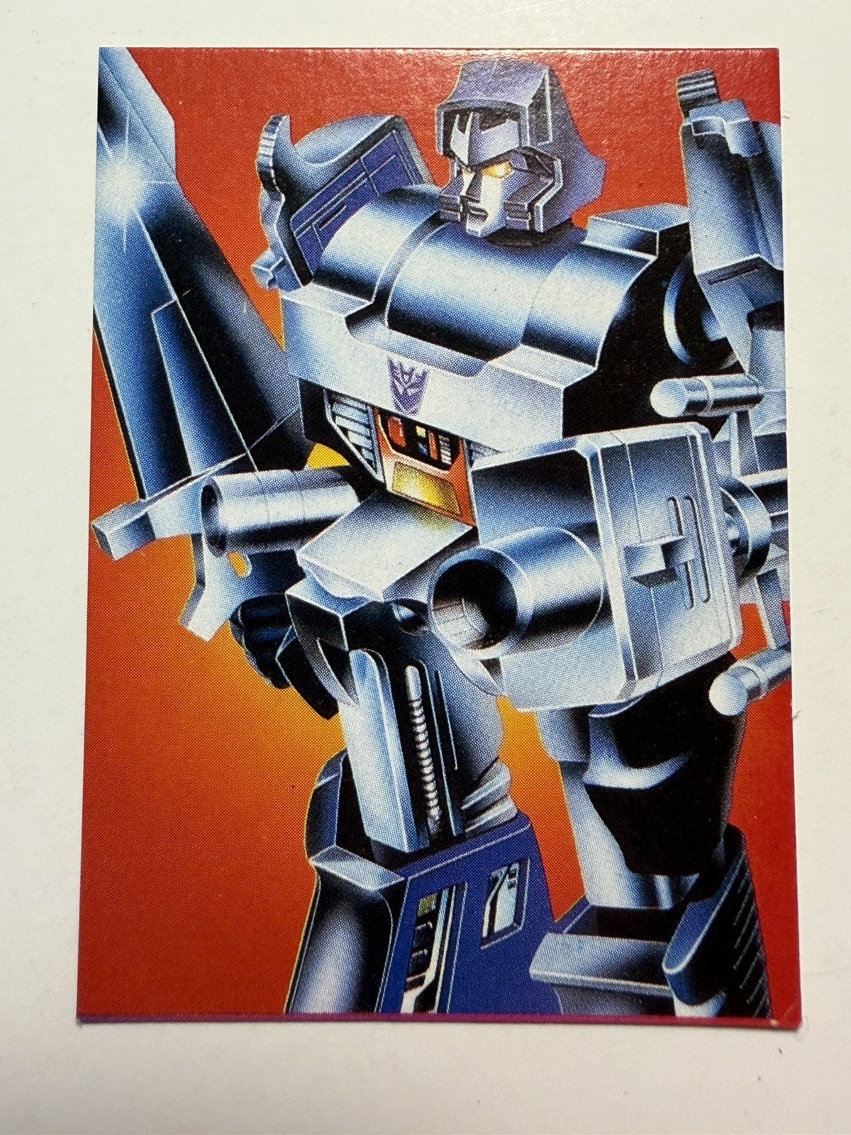 1985 Takara NTV G1 Transformers Yamakatsu Mini-Cards Megatron
