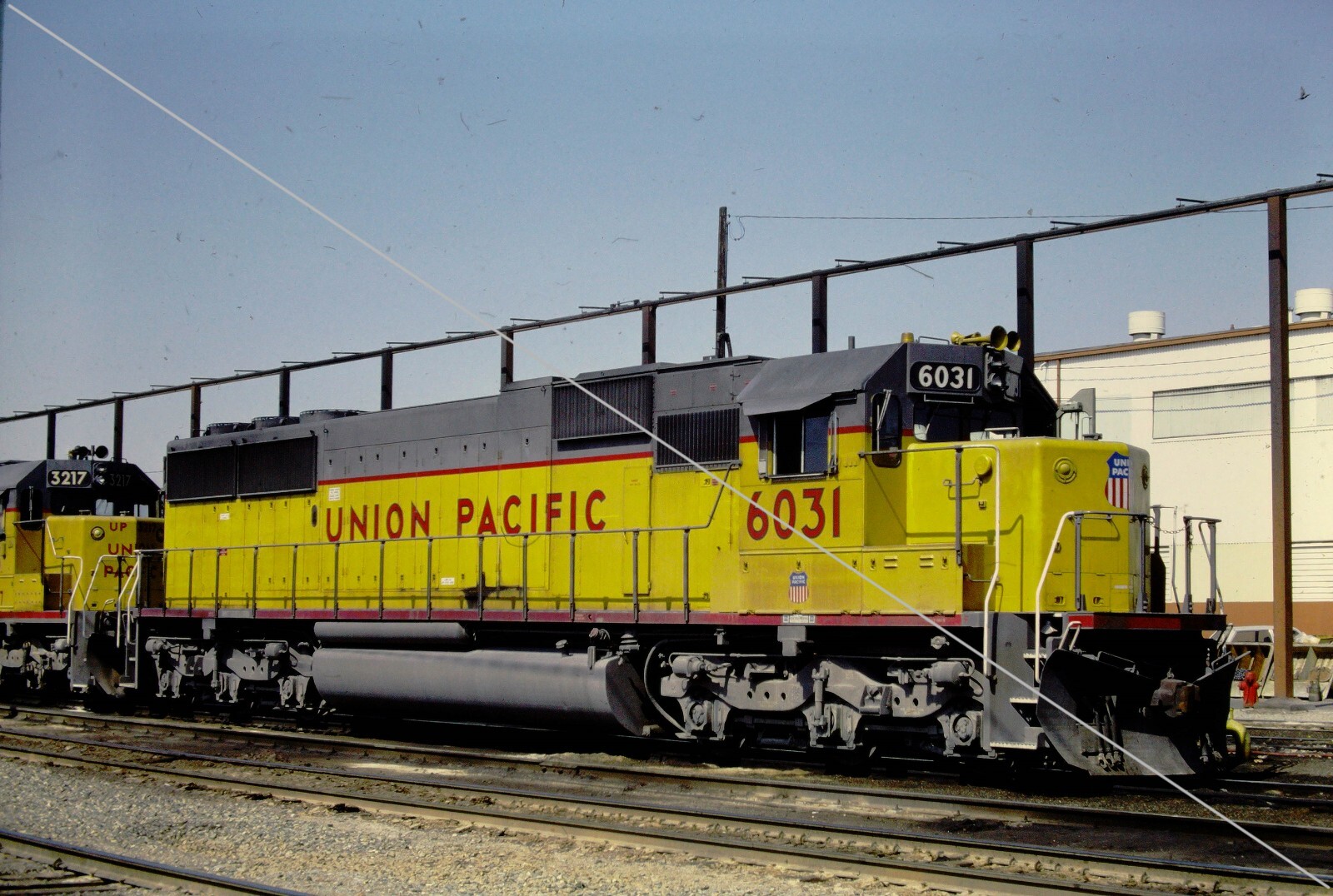 Union Pacific UP 6031 original 35mm photo slide ✶ MAY 1987 Stockton, CA Union Pacific UP 6031 original 35mm photo slide ✶ MAY 1987 Stockton, CA