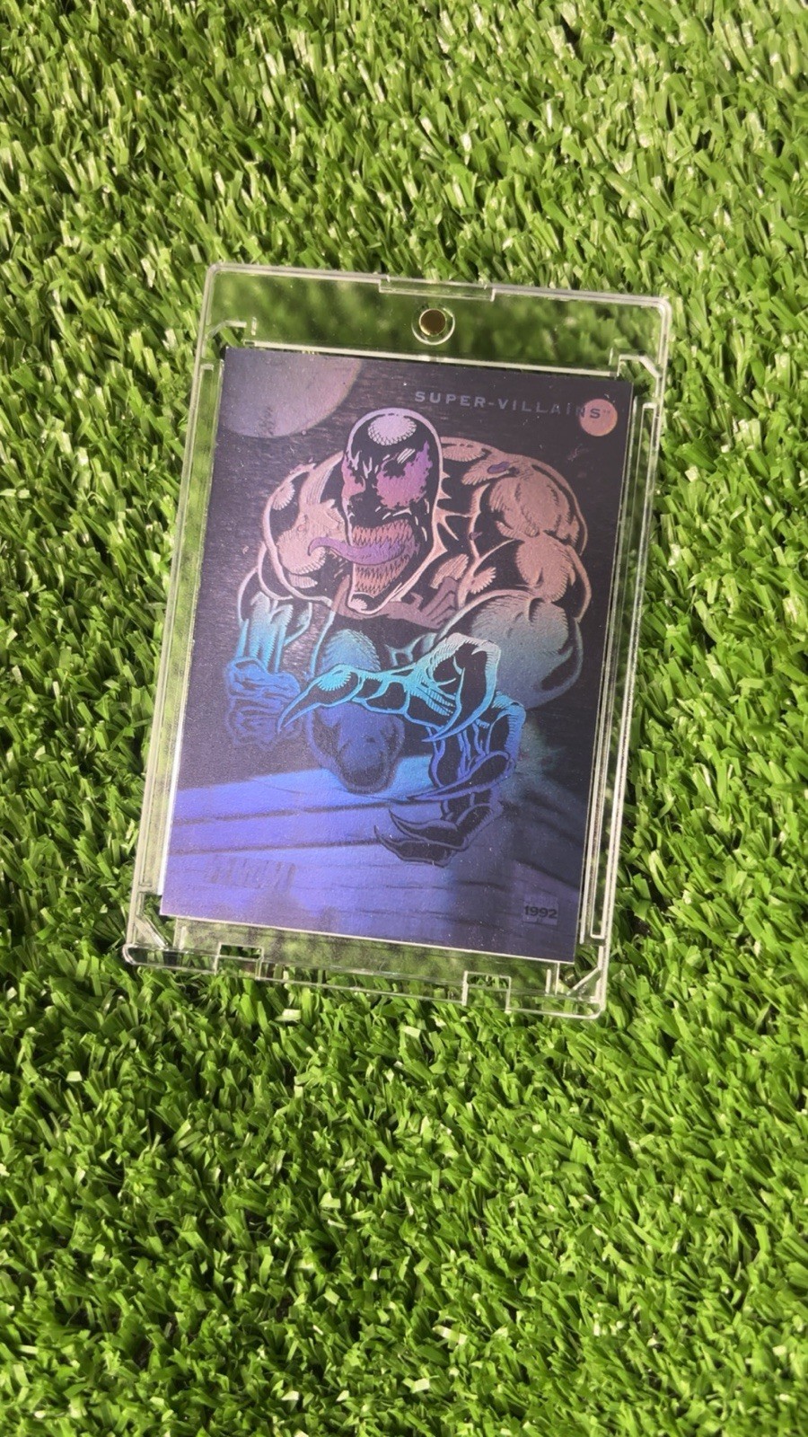 1992 Marvel Universe Advance Comics Promo Hologram Venom (SPIDER-MAN) 