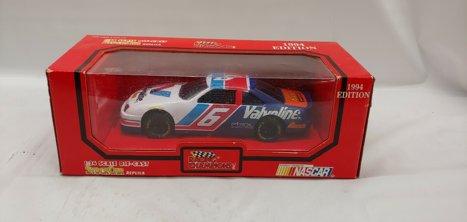 Racing Champions 1/24 Scale Die-Cast Stock Car Replicas, Choose Theme, Box Damag