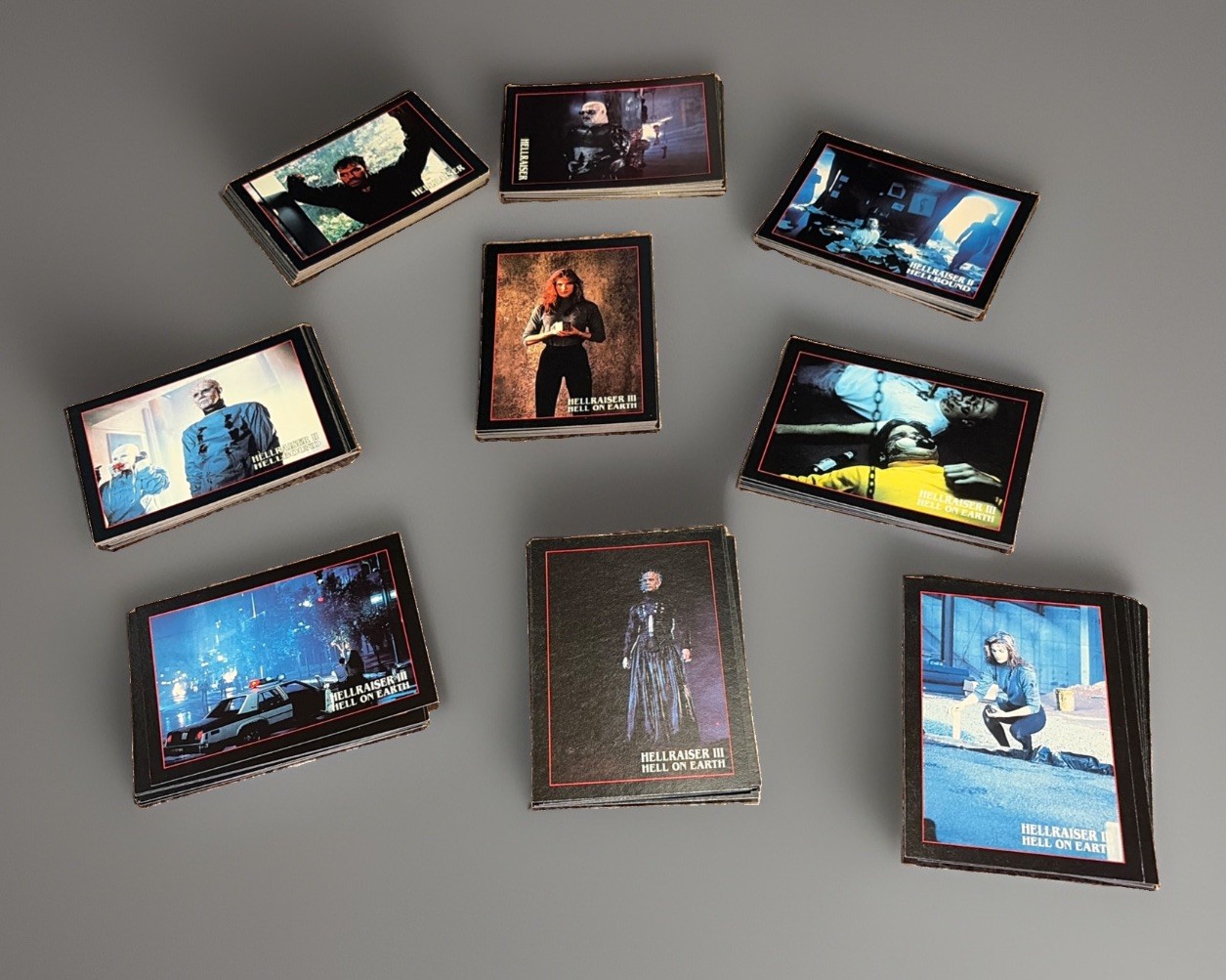 VTG Hellraiser Movie 1-3, Trading Cards Complete Set of 110 Eclipse Pinhead 1992