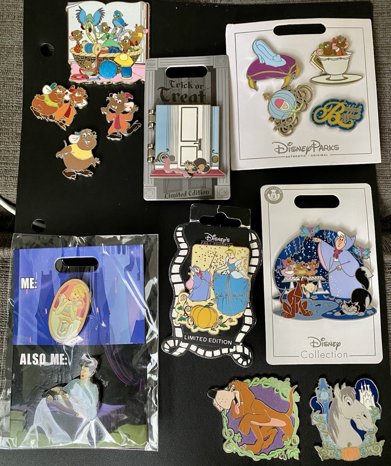 Great Lot Of Cinderella Pins, LE and Open Edition Pins