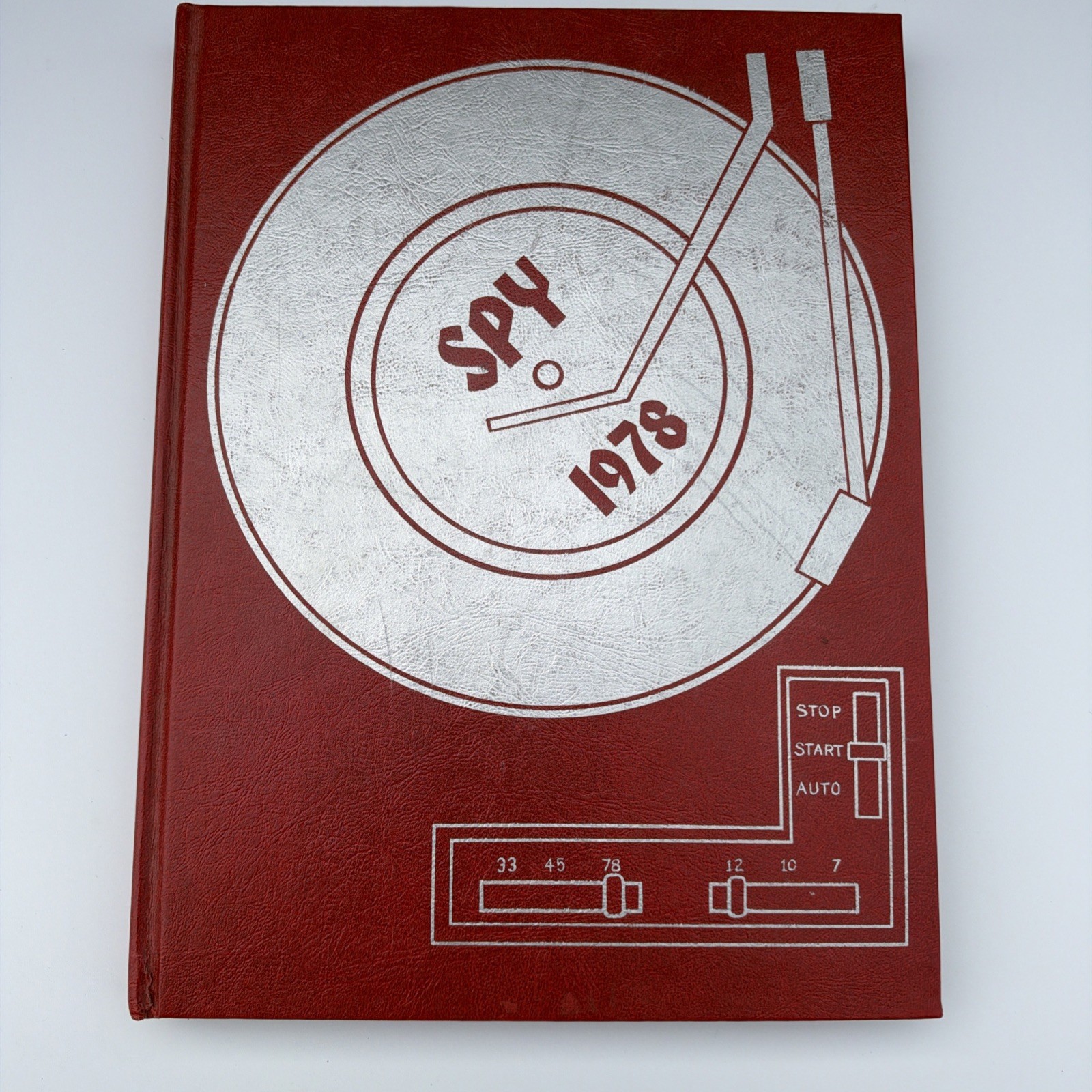 Vintage 1978 Spy Mary D. Bradford High School Year Book Kenosha, Wisconsin