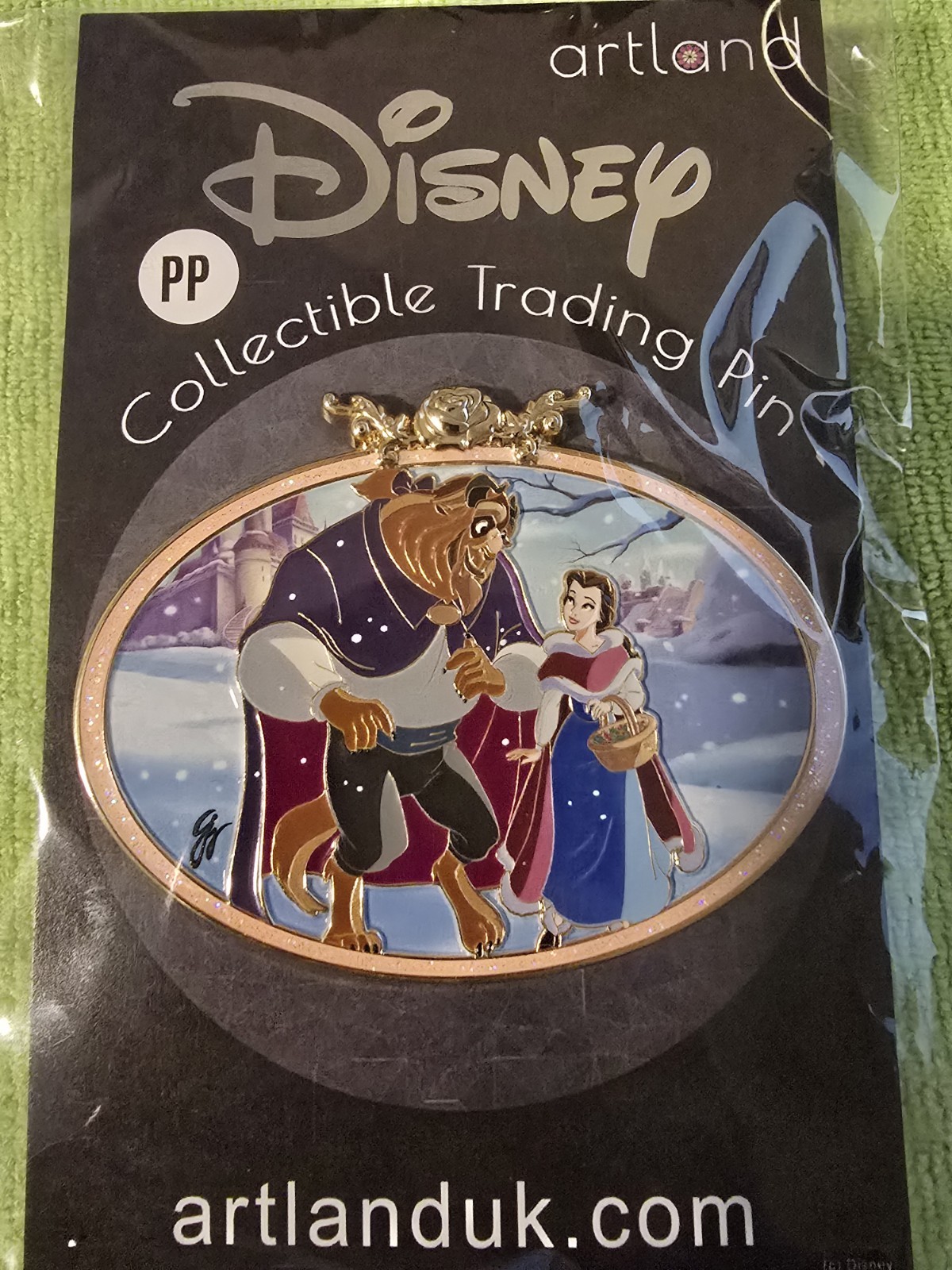 Artland Disney Beauty & The Beast Winter Limited Edition  PP Of 20 Pin