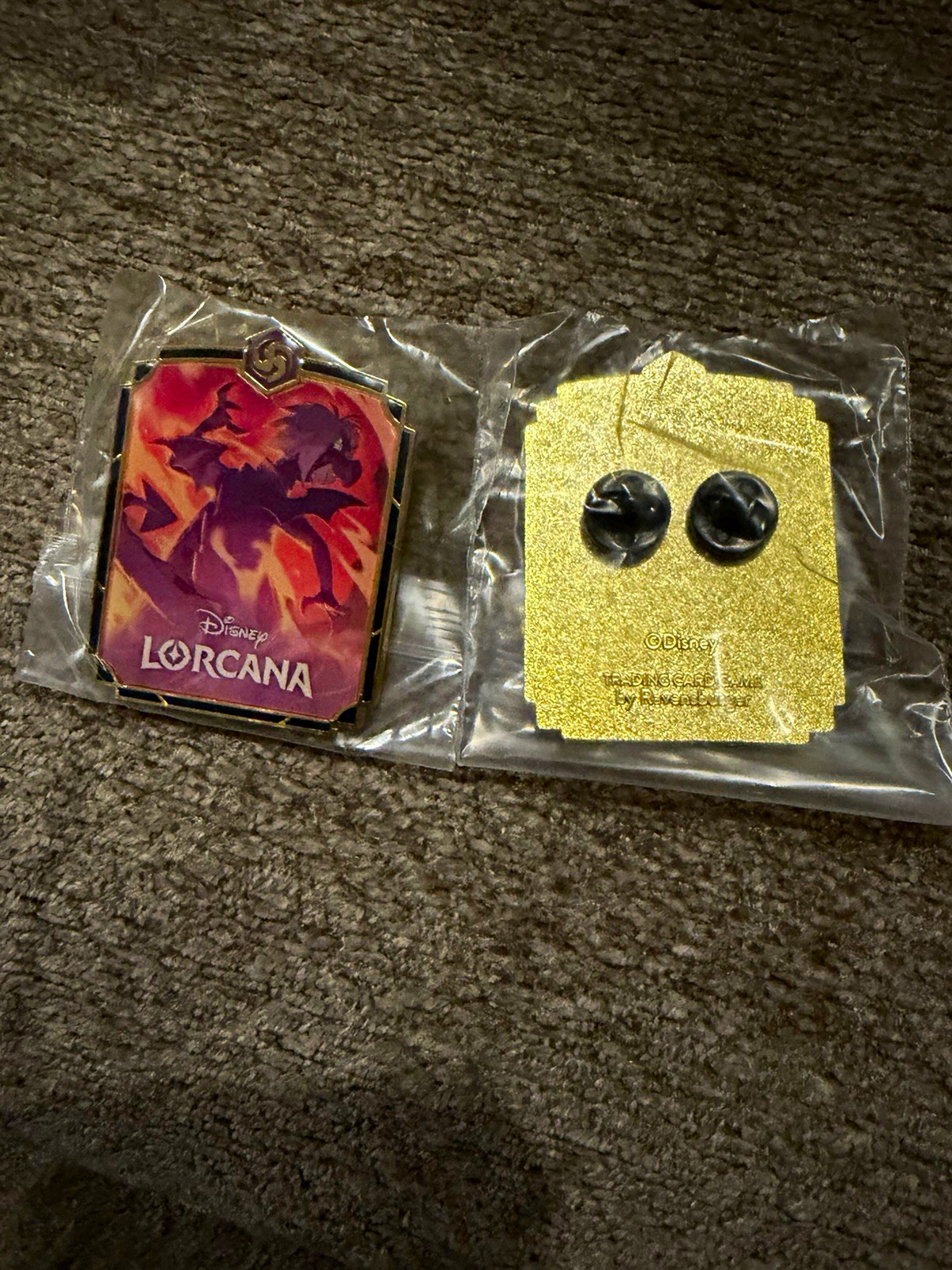 Disney Lorcana Single Collectible Pin Character Theme Franchise Disney