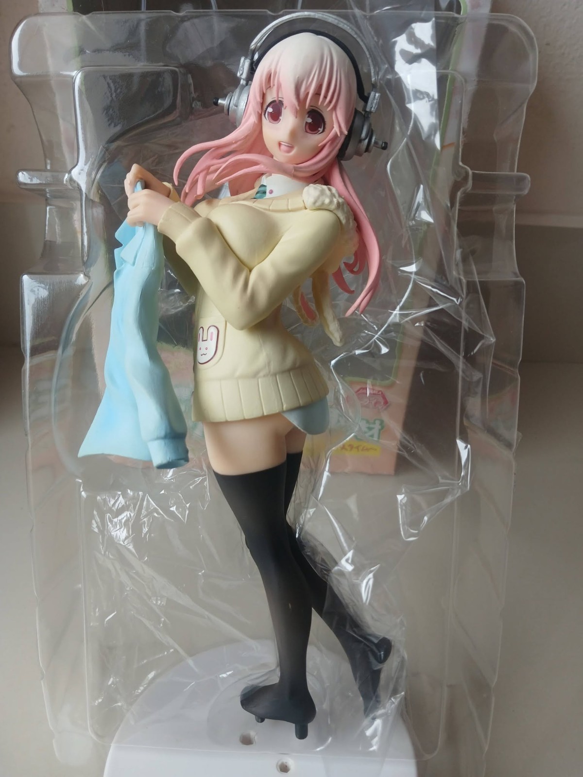 Anime Super Sonico Figure Model Clothes Changing Time Ver. FuRyu Nitroplus