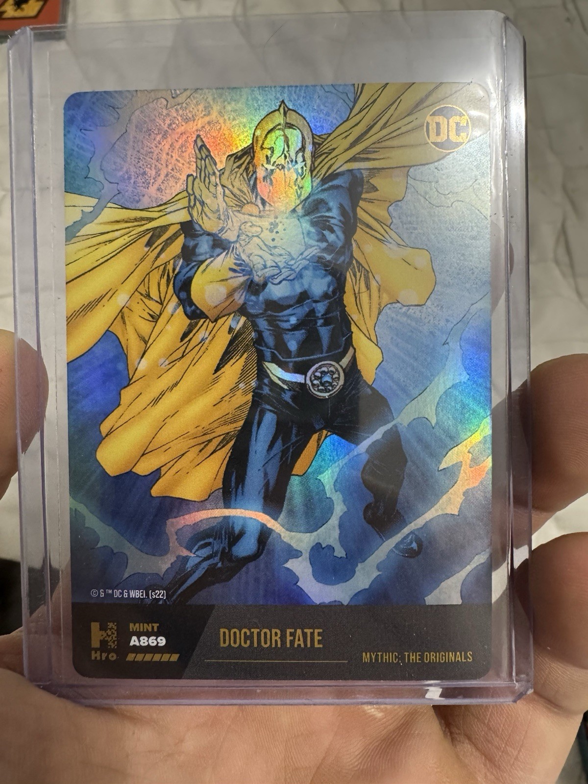 Low Mint #A869 HRO CHAPTER 2 -Dr. Fate  MYTHIC :THE ORIGINALS Never Used