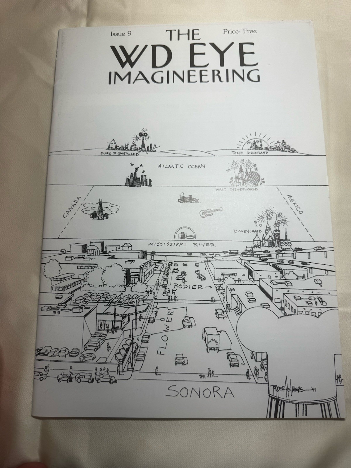 Walt Disney Imagineering WD Eye Cast Member Magazine - Issue 9
