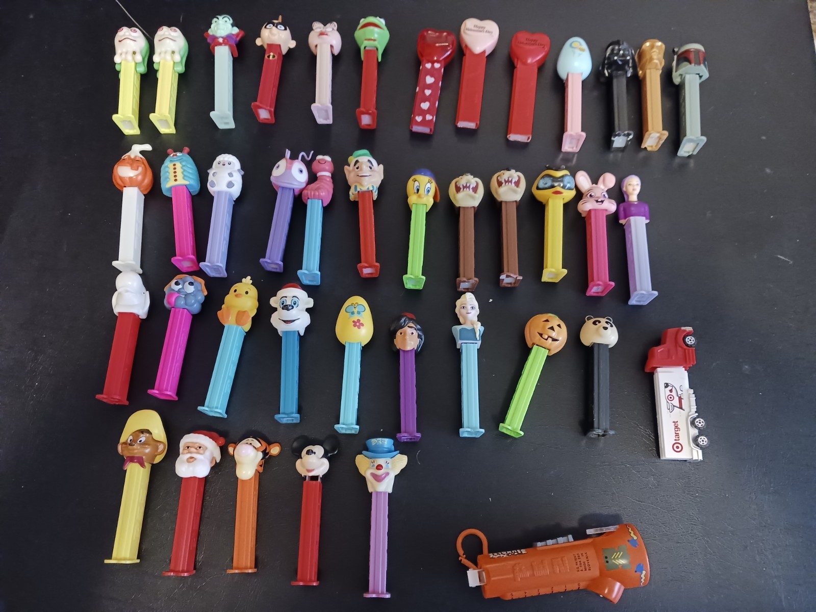 Lot of 42 Loose PEZ Assorted Characters Some Vintage Various Conditions 