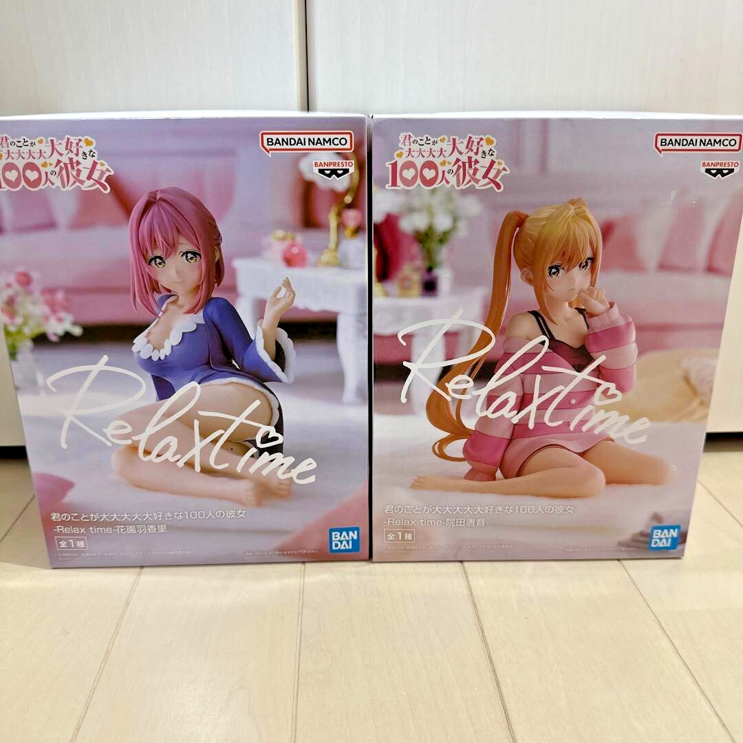 [NEW] The 100 Girlfriends Who Really Love You Relax time Hakari & Karane set F/S
