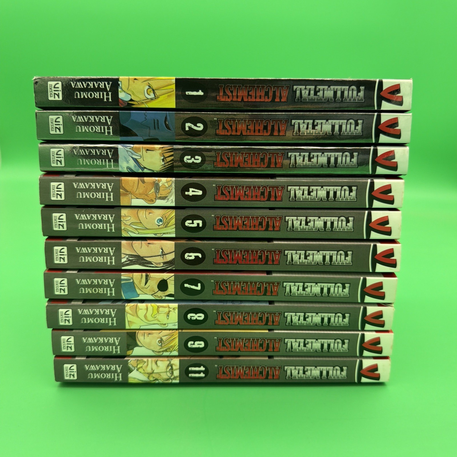 Fullmetal Alchemist Manga Vol 1-9+11 English Hiromu Arakawa