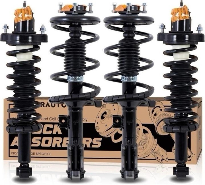 Front + Rear Complete Struts Coil Spring Assembly 172356 172399 Compatible wi...