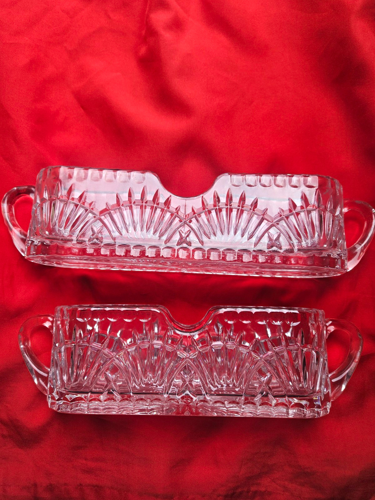 Beautiful  Shannon Crystal  Flatware Holder  Caddy- Designs Of Ireland