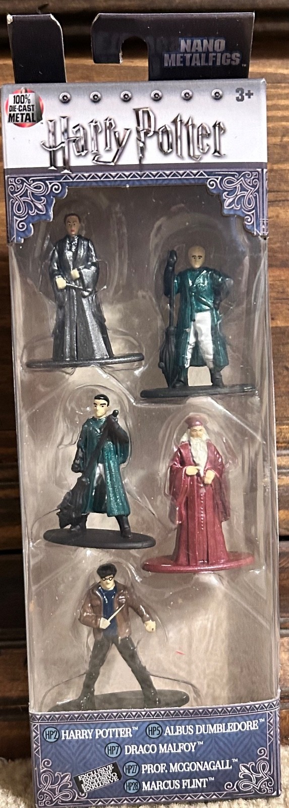 Nano Metalfigs HARRY POTTER Pack B Die Cast Metal Exclusive Figures NIP