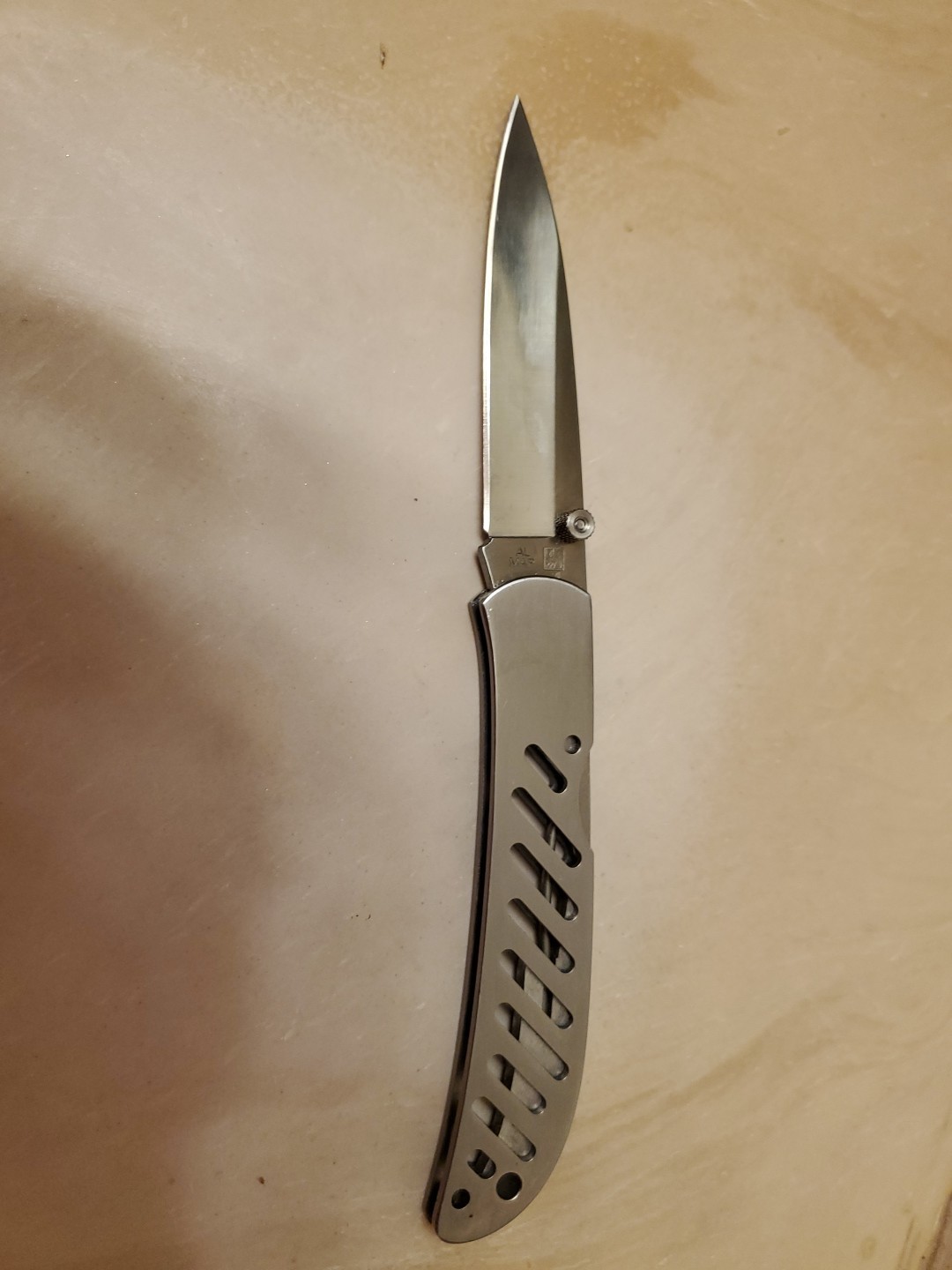 Vintage Al Mar 1003 TS Falcon/Talon Lock Back Folding Knife Seki Japan