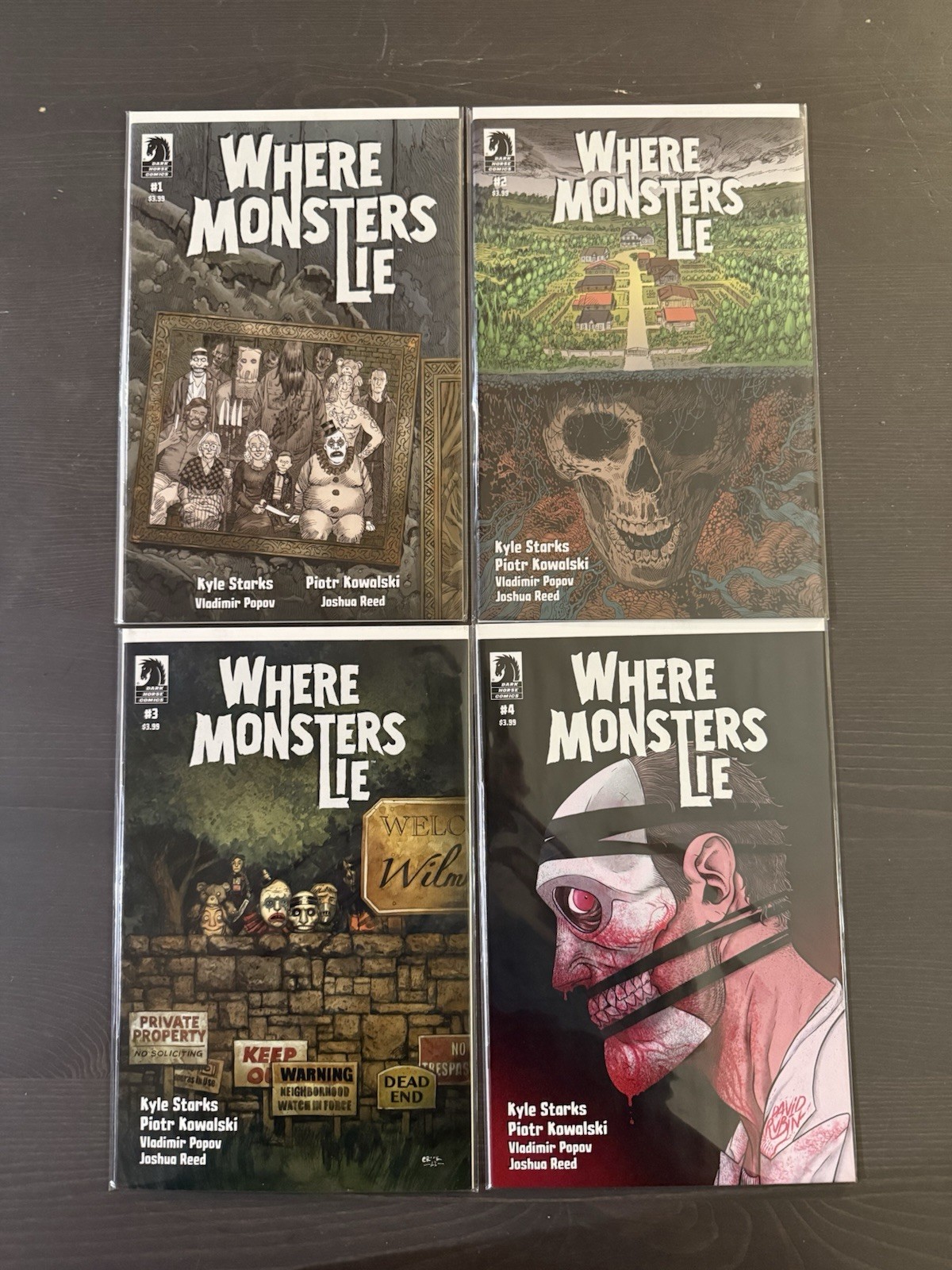 Where Monsters Lie #1-4 Vol. 1 Complete Series (Dark Horse 2023) 1 2 3 4