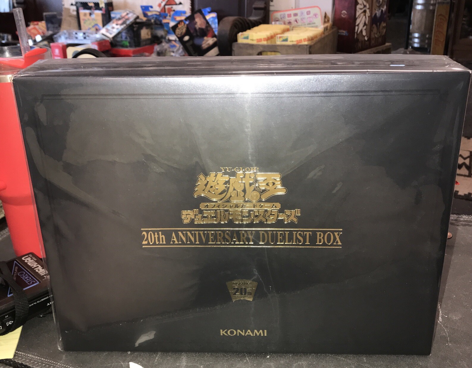 Yu-Gi-Oh Konami 20th Anniversary Deluxe Box Sealed Never Opened ( Shelf )