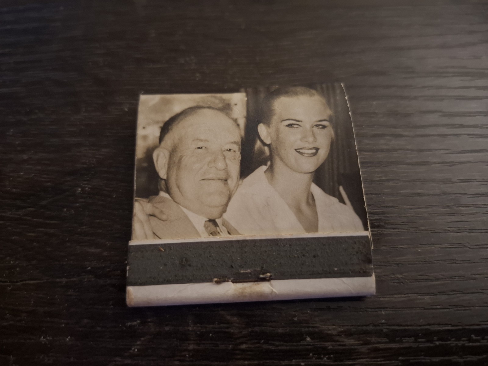 Vintage Photo Portrait Advertising Matchbook Circa 1940s 1950s
