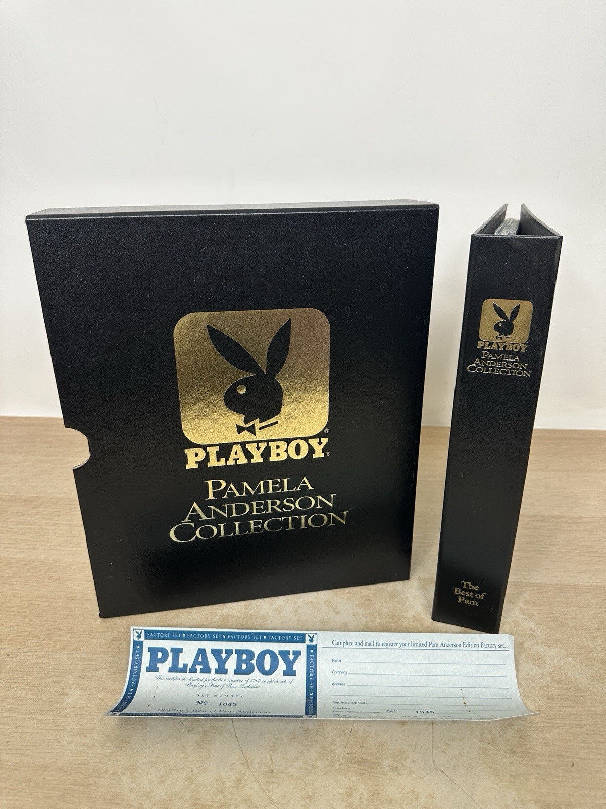 Playboy The Best of Pam Boxed Binder Set (120) Collector Cards - Pamela Anderson