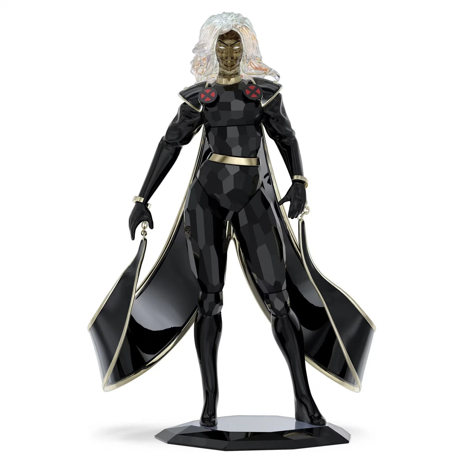Swarovski Crystal X-Men Storm Figurine Decoration, Black, 5732534