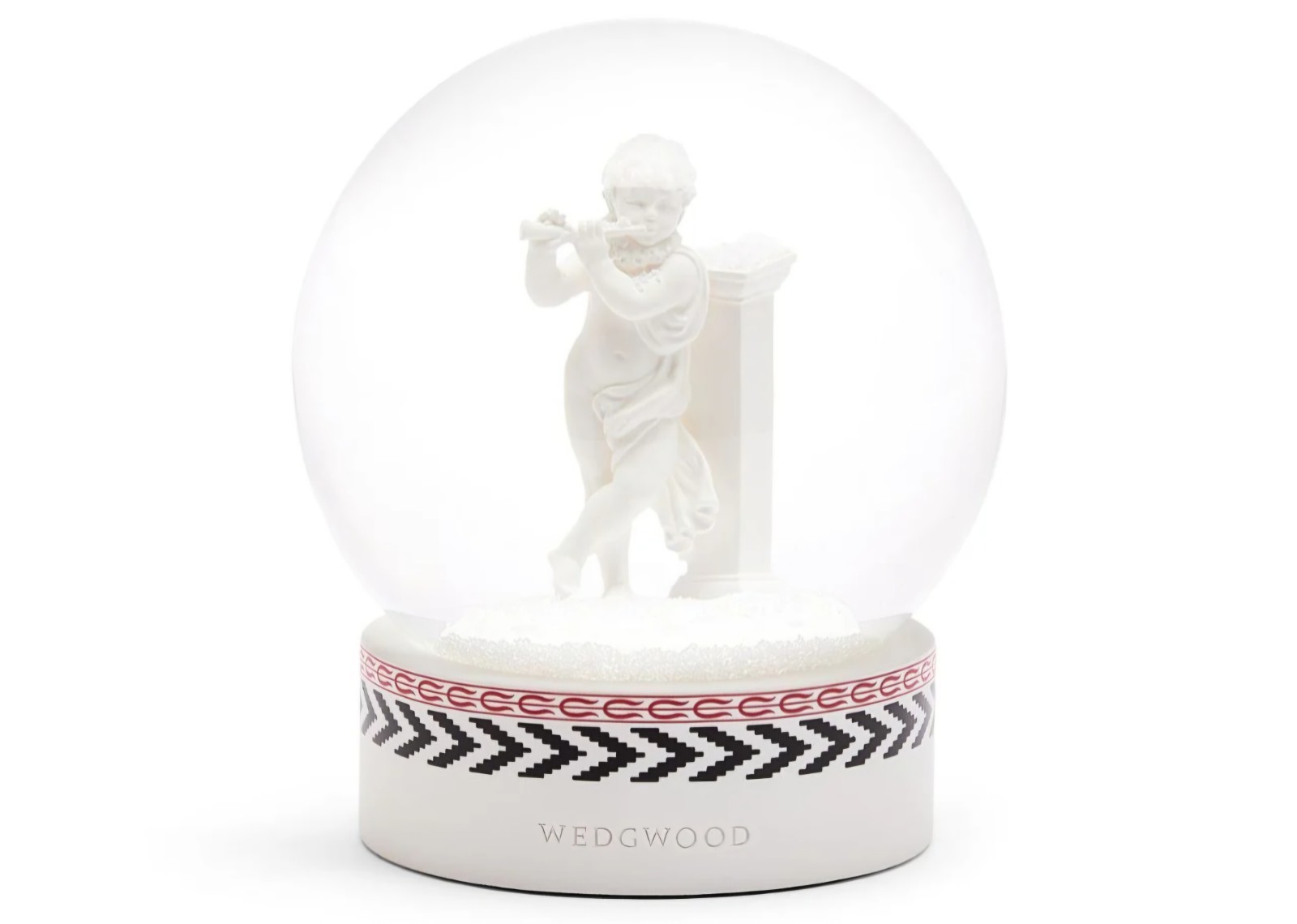 Wedgwood Christmas Cherub Snowglobe