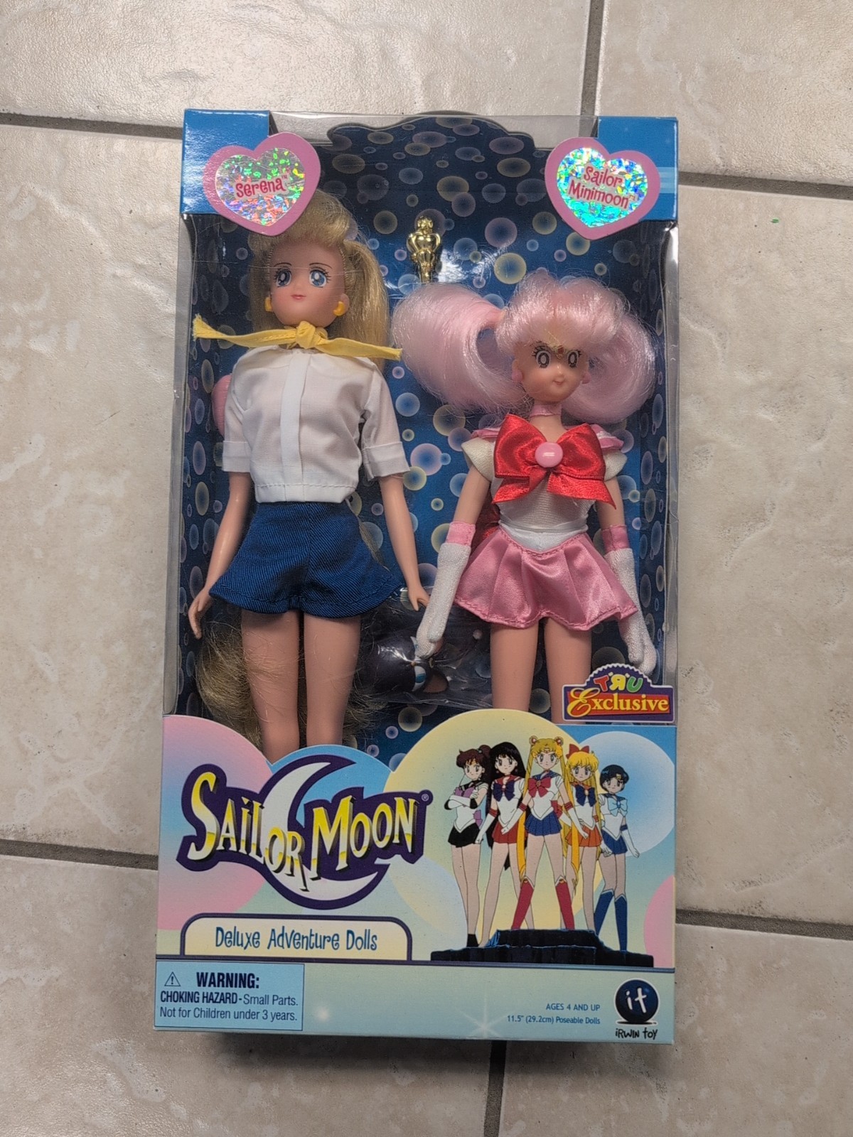 Sailor Moon Serena and Minimoon Deluxe Adventure Doll New Sealed TRU Exclusive