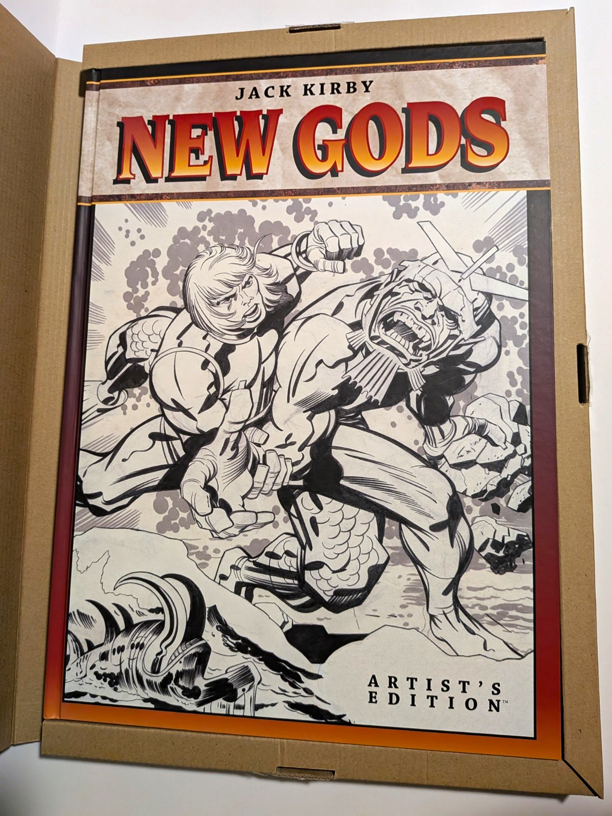 IDW DC Comics Jack Kirby New Gods Artist\'s Edition HC 1st Ed 2014 RARE OOP