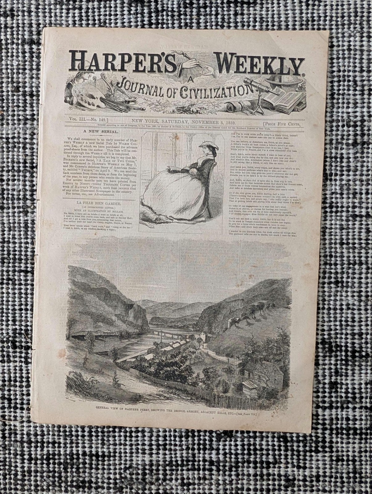 1859 John Brown Harpers Ferry Portraits, Elizabeth Blackwell First Woman Doctor