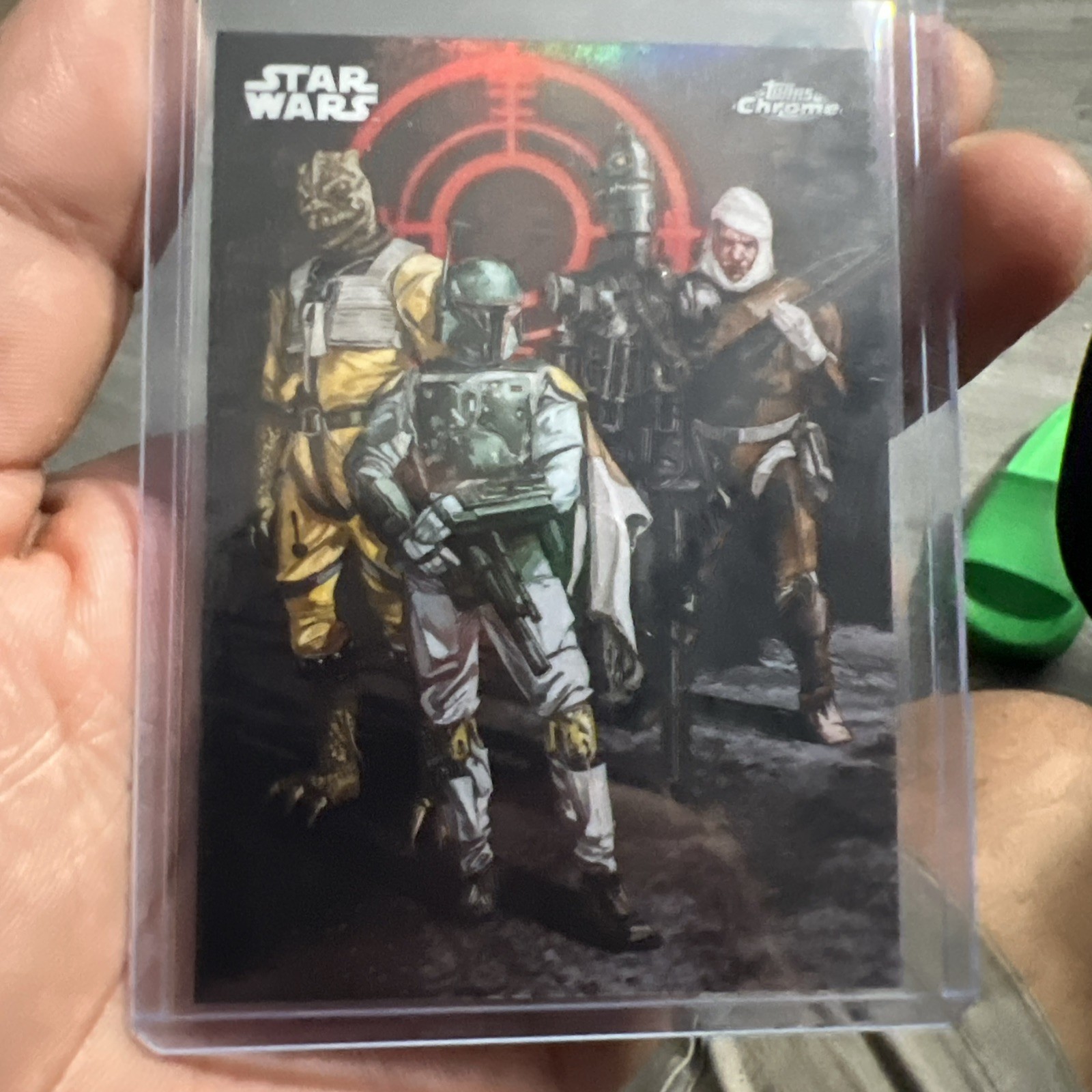 2026 Topps Chrome Star Wars Bounty Hunters Original Art Factions #SQUAD-1 SP