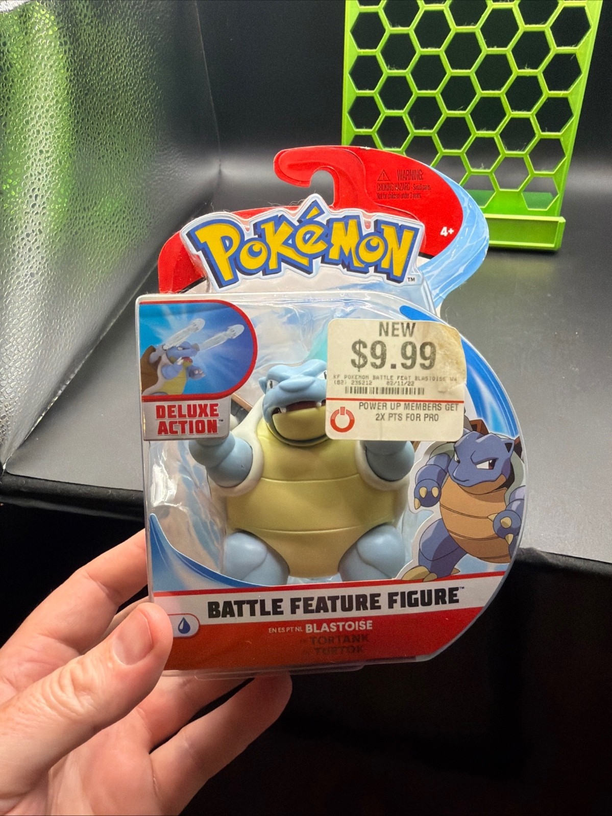 Pokémon Battle Feature Figure Blastoise Deluxe Action Toy