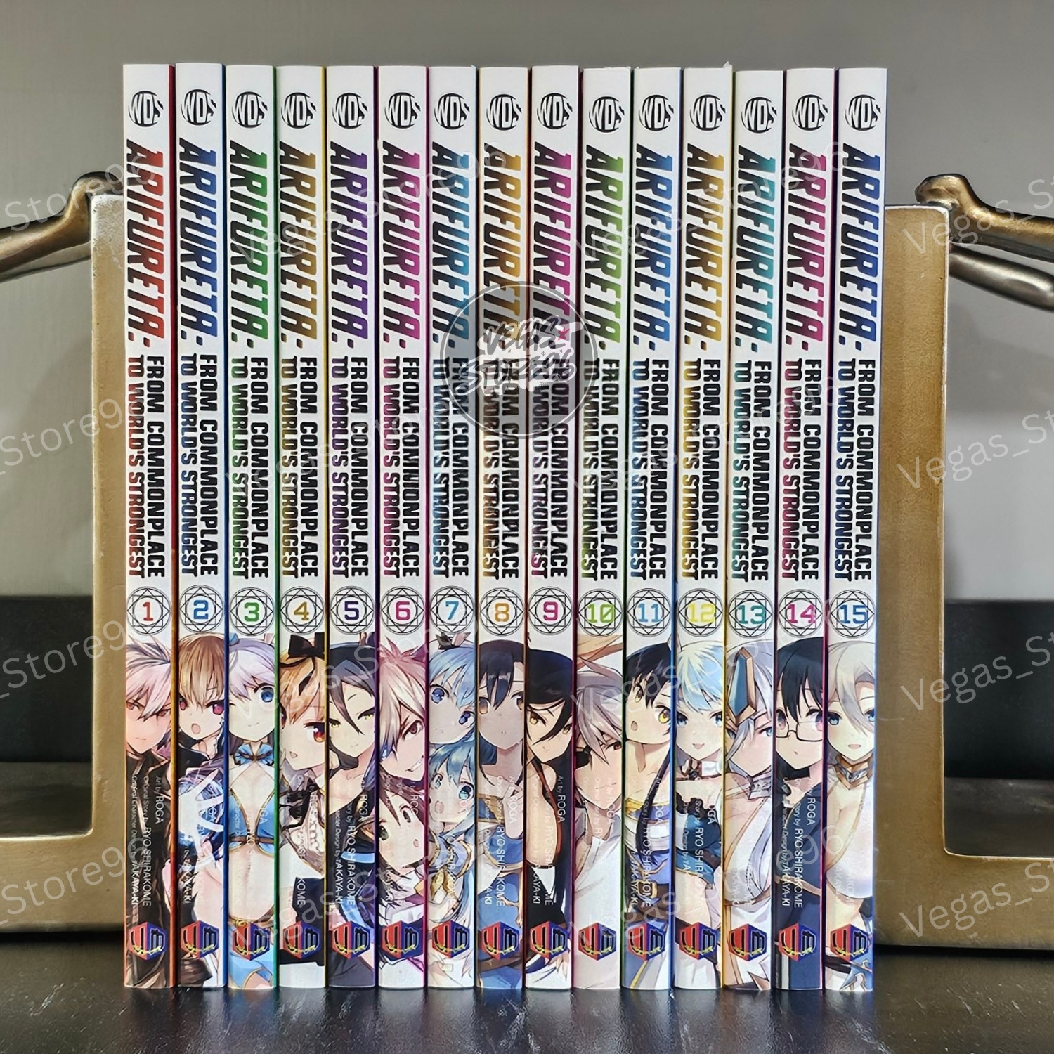 Arifureta From Commonplace to Worlds Strongest Manga Vol.1-15 English Full Set