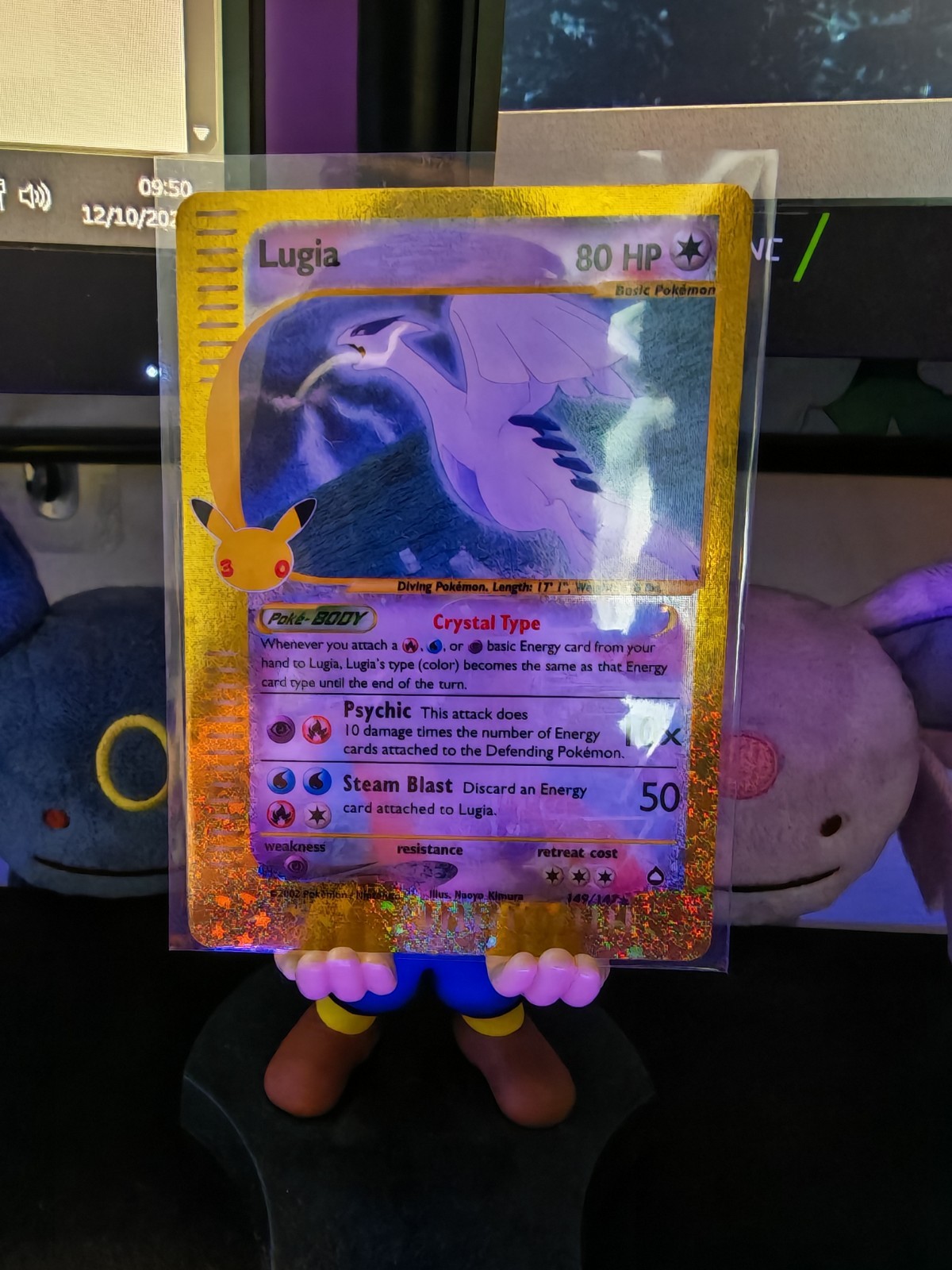 Pokémon TCG Crystal Lugia Classic Collection 30th Celebration Anniversar 149/147