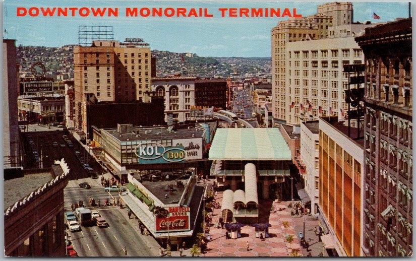 c1960s SEATTLE Washington Postcard \
