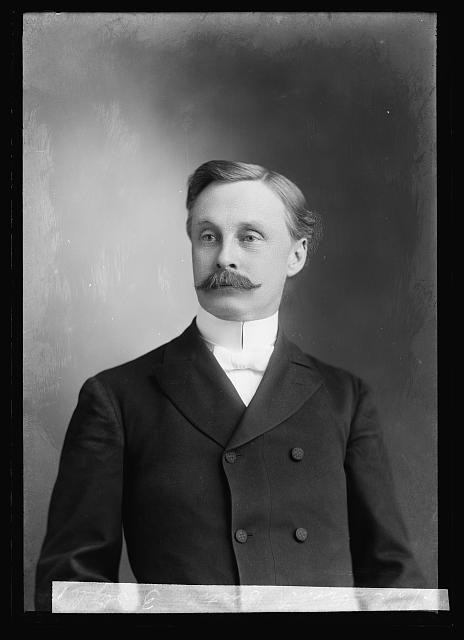 Photo:Rev. F. Bristol Portrait Cabinet Card 1894-1901