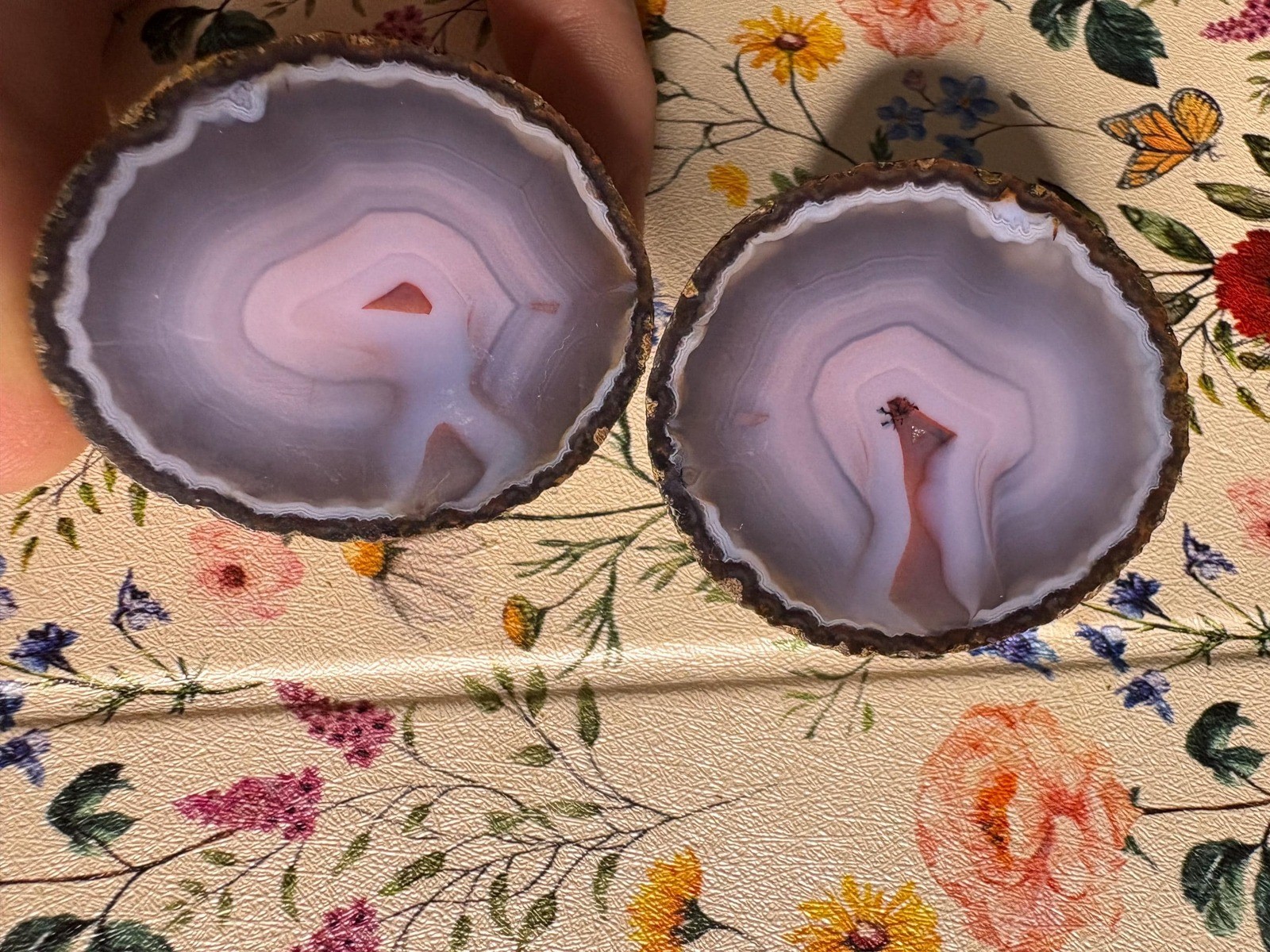 Zhanguo Agate Pair