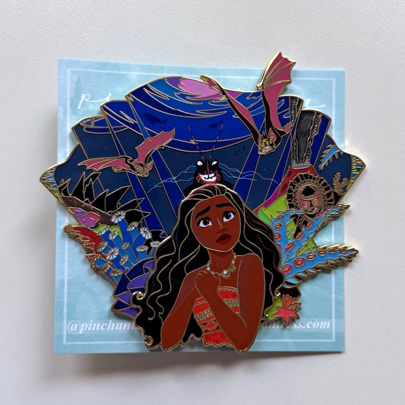 Rare Disney Pin Moana Princess from Pinchantress - Fantasy pin