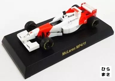 Miniature Car 1/64 McLaren MP4/11 No.8 White Red Diecast McLaren Collection