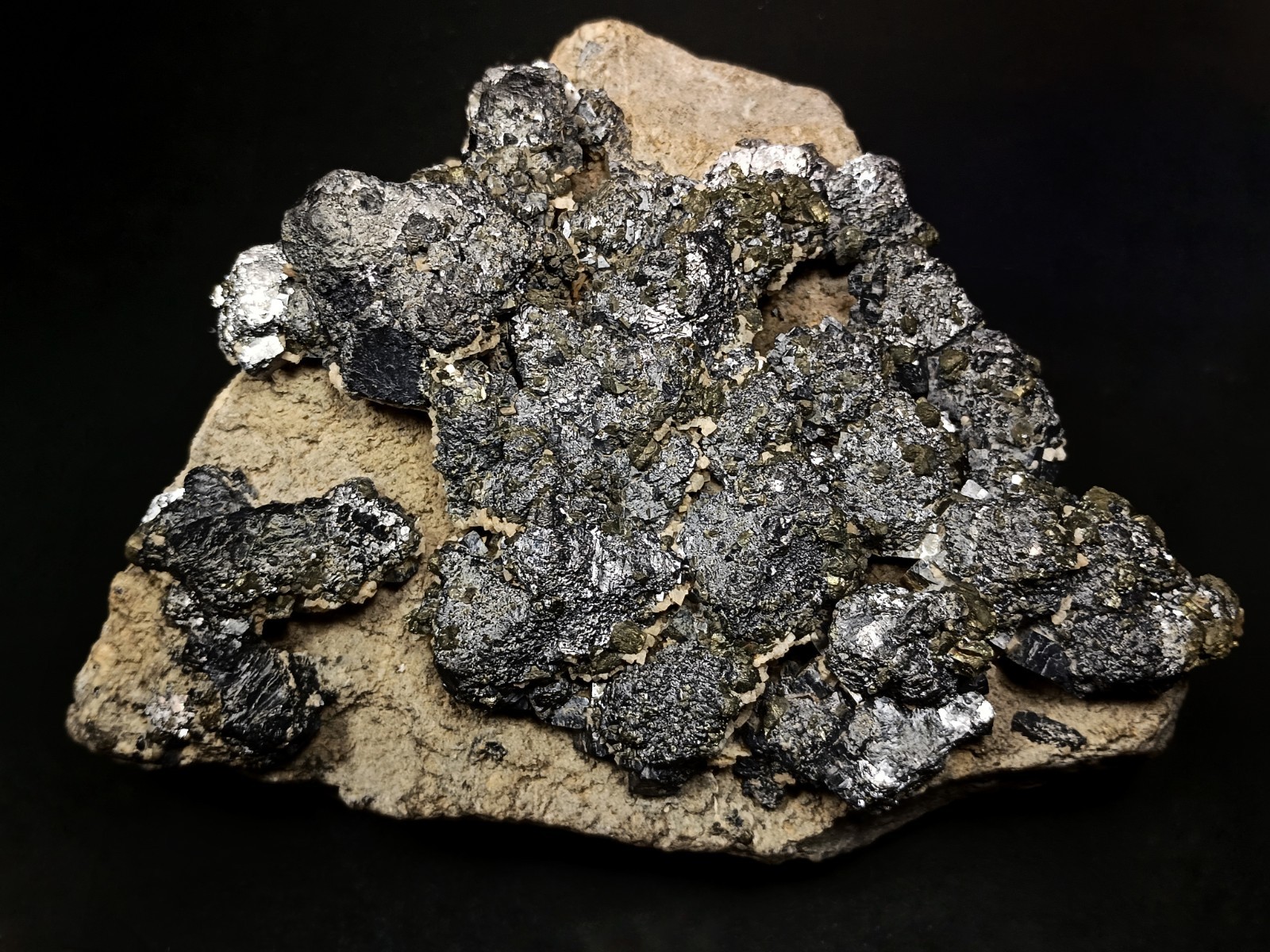 XXL Siegenite Galena Marcasite Chalcopyrite Dolomite - Buick Mine Viburnum Trend