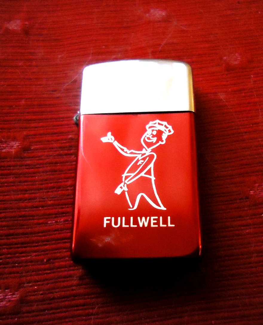 VINTAGE 1960s FULLWELL MOTOR PRODUCTS ADVERTISING LIGHTER-PARK INDUSTRIES, USA 
