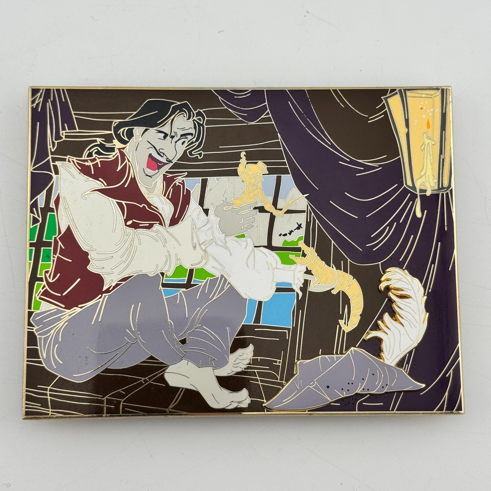 Disney Captain Hook Peter Pan Chillin Villains LE 60 Jumbo Fantasy Pin DreaD